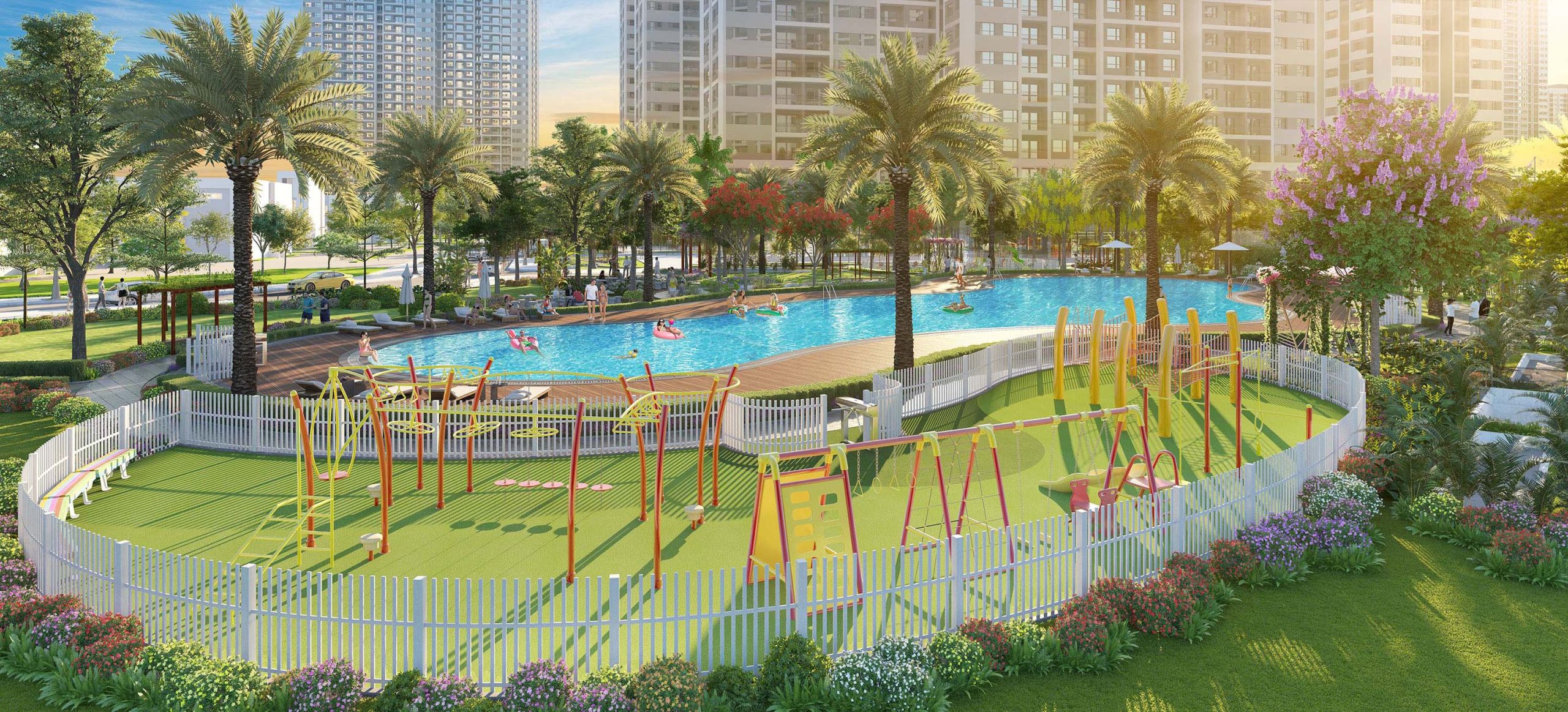 tiện ích dự án imperia the sola park tây mỗ