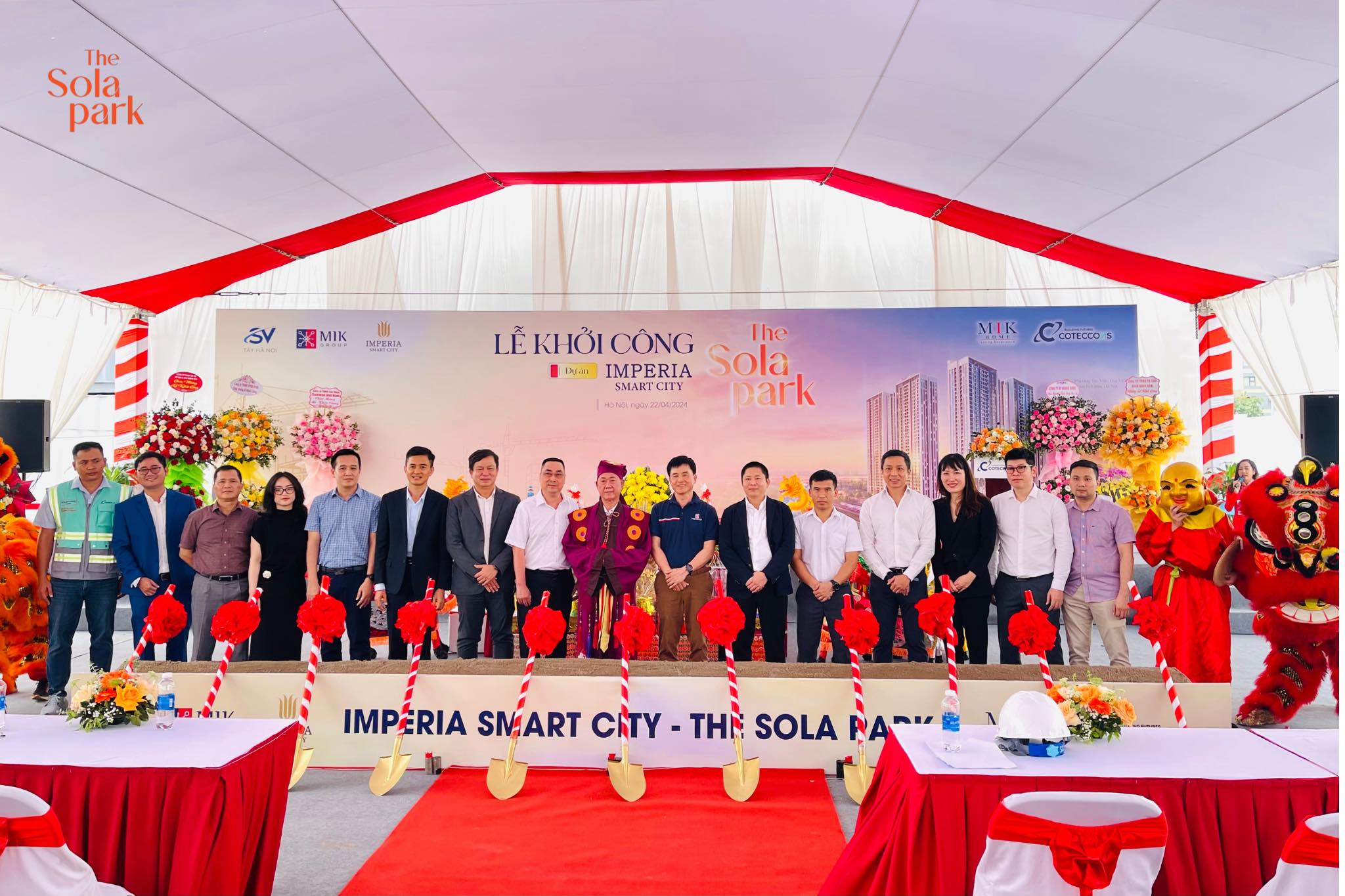 mik group khởi công dự án imperia smart city the sola park