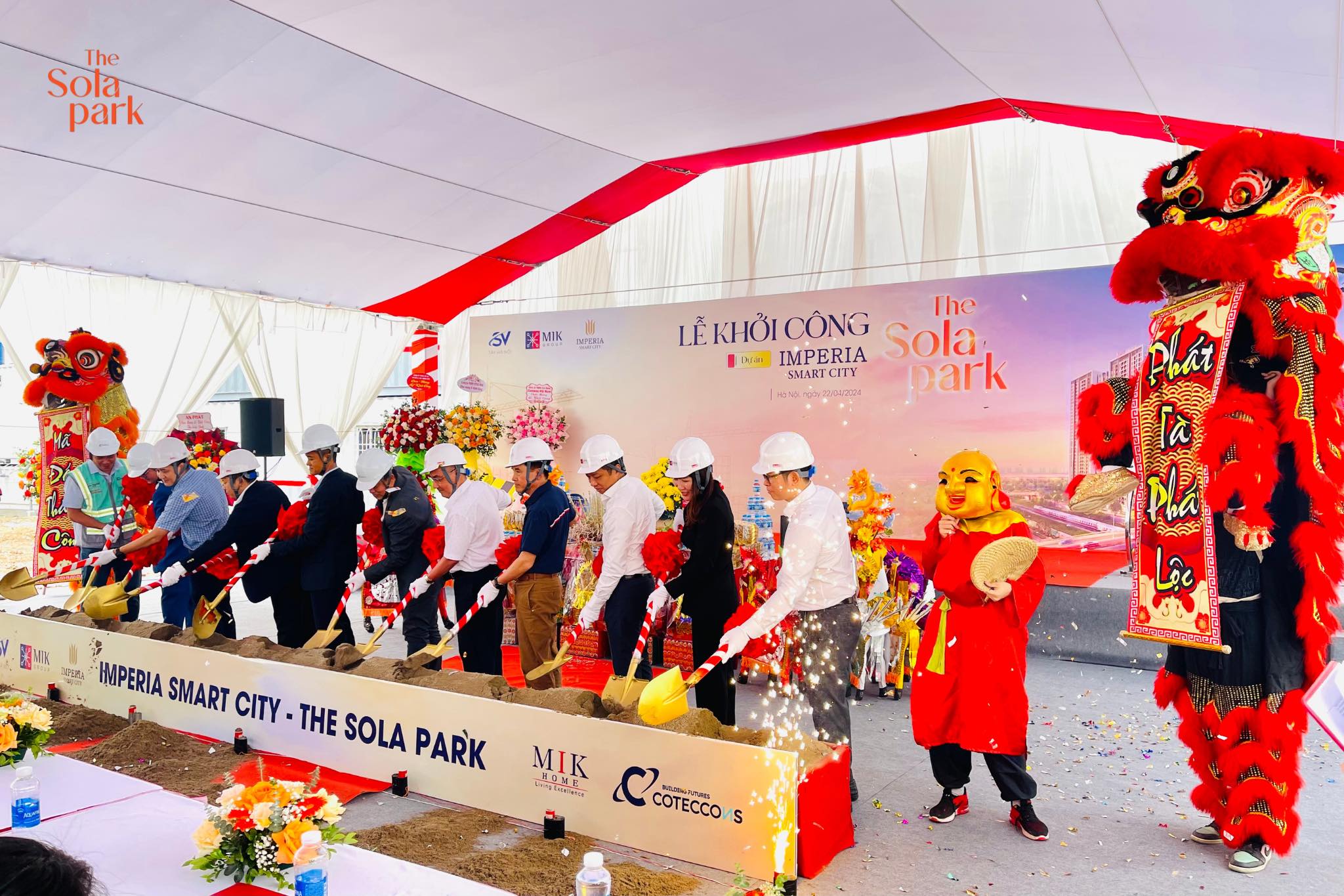 mik group khởi công dự án imperia smart city the sola park